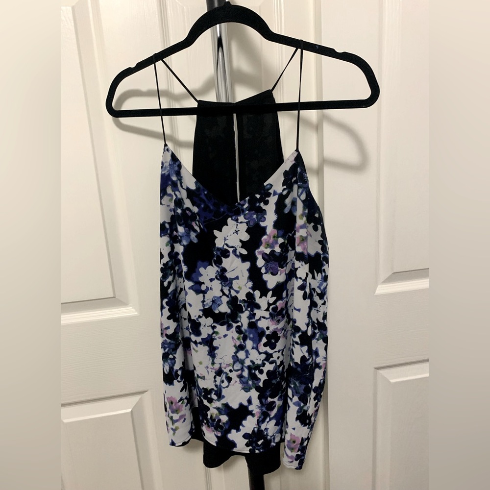 EXPRESS floral Racerback cami